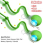 Interactive Rechargeable Cat Ball Toy with Faux Fur Tail — Automatic Rolling Smart Pet Ball (USB-C) for Cats & Small Dogs