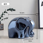 Cartoon Elephant Figurine Boho Home Decor Ornament Living Room  Wine Cabinet DesktopTV cabinet Home