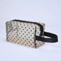 Heart-Shaped Mesh Cosmetic Bag - Zipper Toiletry Makeup Pouch for Women, Coin & Lipstick Organizer