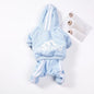 Warm Polyester Dog Jumpsuit for Small & Medium Dogs – Puppy Outfit for Chihuahua, Pug, French Bulldog