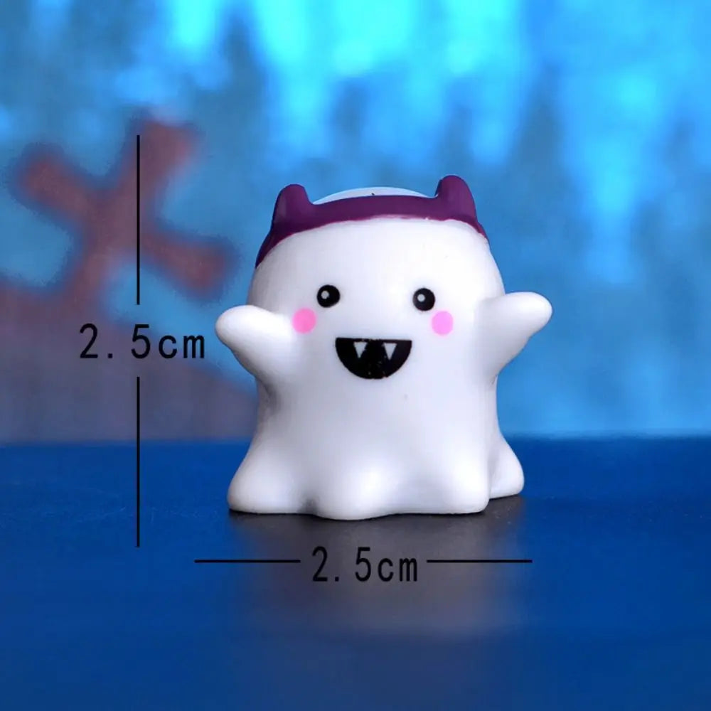 Mini Halloween Pumpkin or Ghost Ornament, 1 Piece