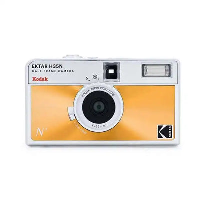 Half-Frame 35mm Film Camera with Built-in Flash, Star Filter & Bulb Shutter