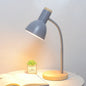 Creative Wooden Art Iron LED Folding Nordic Desk Lamp Eye Protection Reading Table Lamp Living Room Bedroom Home Decor