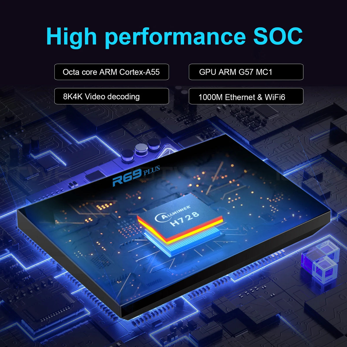 XGODY Android 14 TV Box with 8K Output, 2-4GB RAM Options