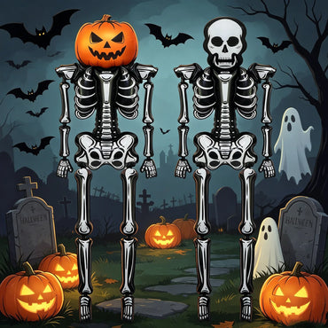 Halloween Skull Balloon, Giant Skeleton Design