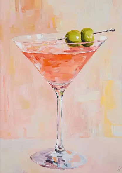 Food Kitchen Cocktail Wine Art Decor Canvas Printing Poster Kitchen Dining Room Living Room Aesthetic Wall Decor Foodies Prints