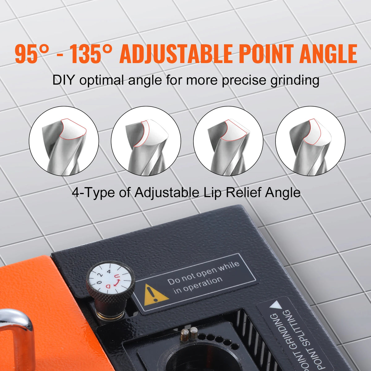 SucceBuy MR Series Drill Bit Sharpener - MR-13A, MR-13B or MR-20G
