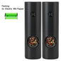 Electric Automatic Salt & Pepper Grinder Set — Battery-Powered Mill with LED Light & Adjustable Coarseness