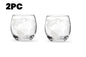 Creative Globe Decanter Set with Lead-free Carafe Exquisite Wood-stand and 2 Whisky Glasses Whiskey Decanter Globe Grade Gift