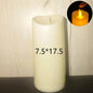 Flameless LED Candles Flickering Battery-Operated Pillar Candles for Wedding Christmas Party Decor — 1/5/10 Pack, Multiple Sizes (2–7.9 in / 5–20 cm)