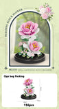 Eternal Flower Bouquet Bonsai Potted Plant Micro Building Blocks Model Home Decoration Puzzle Toys Kids Birthday Christmas Gifts