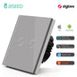 Smart Zigbee Touch Light Switch – 1/2/3-Gang 1-Way | Tuya/Smart Life Compatible, Google Home & Alexa