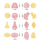 Eid Mubarak Biscuit Mold Cookie Cutters DIY Baking Tools Ramadan Decoration for Home Al Adha 2024 Islamic Muslim Party Decor