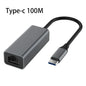 USB-C to Ethernet Adapter RJ45 Gigabit 10/100/1000Mbps - USB Type-C Network Adapter for MacBook & Windows PCs