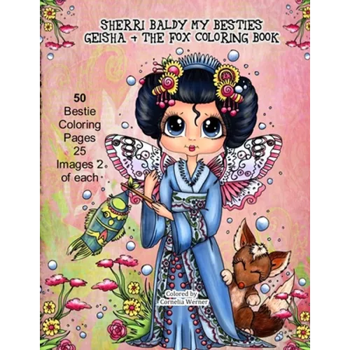 Sherri Baldy My Besties Geisha & the Fox Coloring Book - Paperback