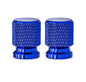 Aluminum Tire Valve Stem Caps 16 x 12mm (0.63 x 0.47 in) Universal 8mm Thread - Metal Valve Caps for Car Bike SUV Truck