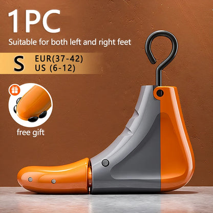Repacego 4-Way Adjustable Shoe Stretcher - Length & Width, S (EUR 37-42) and L (EUR 42-47), ABS & Metal, Unisex