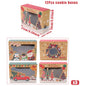 Christmas Candy Box Dessert box Cake Box Window Cookie Box Gingerbread Box Merry Christmas decoration for home 2024 Navidad