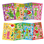 8/16/24PCS Puzzle Stickers Cartoon Green Haired Monster Make a Face Stickers DIY Handicrafts Waterproof Stickers