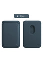 MagSafe PU Leather Magnetic Card Wallet — Slim Magnetic Card Holder for MagSafe-Compatible Smartphones
