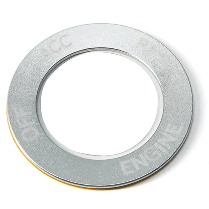 Aluminum Steering Wheel Button Trim Cover - Push Start/Stop Interior Accent for Charger Challenger RAM Durango