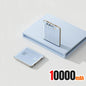 500,000 mAh Mini Power Bank Built-in 4 Cables 120W Fast Charging Portable External Battery for Android & iOS