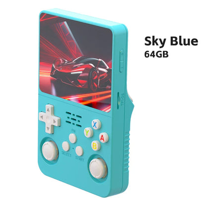 Retro Handheld Game Console 3.5-inch IPS Screen 64GB 15,000 Classic Games Linux Portable
