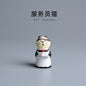 Cute Cat Bread Toast Model Toys Miniature Photography Props Figurines Gift Desktop Ornaments Figurine Decoration Crafts