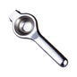 Stainless Steel Lemon Squeezer - Heavy-Duty Manual Citrus Juicer Press for Home Kitchen