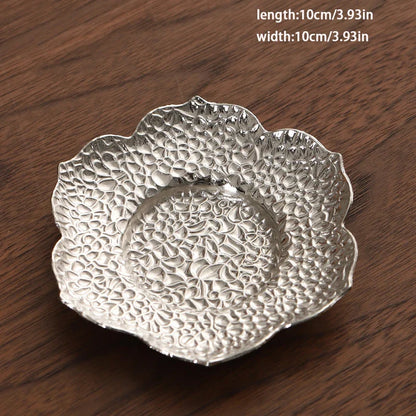 Metal Drink Coaster — Modern Round Table Coaster for Cups & Glasses