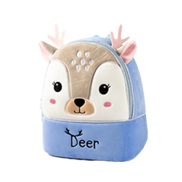 Plush Animal Anti-Lost Backpack for Toddlers & Preschool Kids - Cute Kindergarten Bag