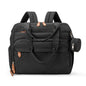 Large Mom Dad Diaper Backpack - Maternity Nappy Bag with Pacifier Pouch