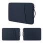 Waterproof Canvas Laptop Sleeve 13-15.6 inch (33-39.6 cm) Padded Zipper Notebook Case Slim Portable Handbag