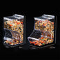Automatic Small Animal Food Feeder - Clear Hanging Plastic Bowl for Hamsters, Birds & Rabbits