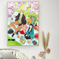 Classic Retro Wall Art, Anime "Spy X Family", HD Canvas Printed Poster, Home Living Room Bedroom Decorative Painting