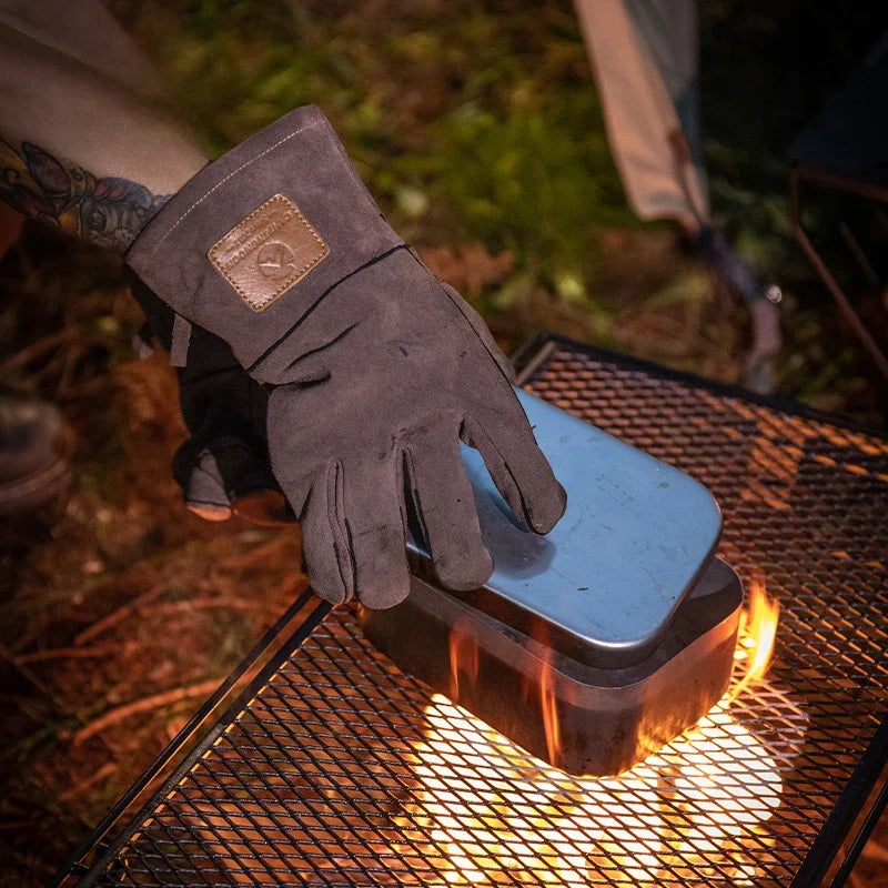 Campingmoon Flame Retardant Heat Insulation Leather High Temperature