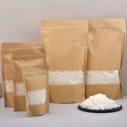 Additive-Free Natural Soy Wax Flakes for DIY Candle Making 50/100/250/500/1000 g