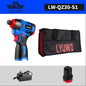 Brushless 16.8V Cordless Electric Screwdriver, 160 Nm Torque Impact Drill, Multi-Function
