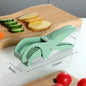 Stainless Steel Vegetable and Fruit Slicer - Multi-Function Salad Shredder | Kitchen Accessory
