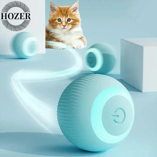 Smart Interactive Cat Ball – Automatic Rolling Electronic Toy for Indoor Cats (1.65 in / 42 mm)