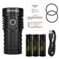 Super Powerful 16000 Lumen LED Flashlight — USB-C Rechargeable, IP68