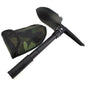 Compact Folding Camping Shovel – Military-Style Multi-Tool Pickaxe with Carry Pouch for Hiking, Hunting & Car Emergency