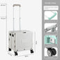 Multifunctional Folding Camping Trolley - Large Capacity Portable Outdoor Storage Cart