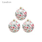 3pcs 8cm Christmas Balls Original Gifts Christmas Decoration 2024 Christmas Tree Decorations Gift Decoration Pendants Baubles
