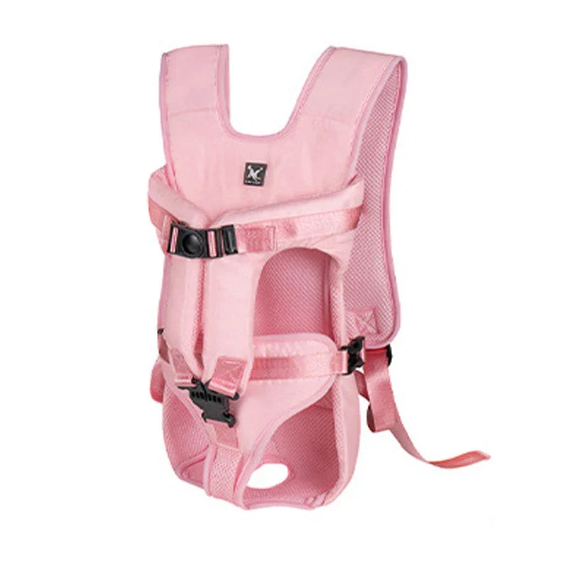 Hands-Free Breathable Pet Carrier Backpack Front & Back Dog Cat Carrier for Small Pets Under 30 lbs (13.6 kg)