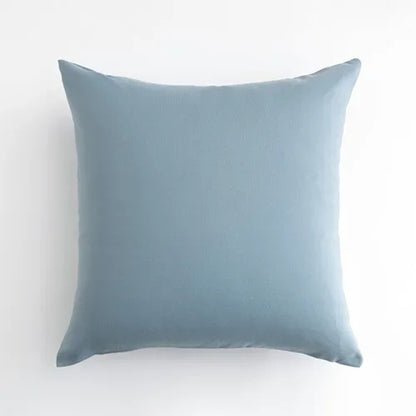 VIKAMA 1pc Light Blue Baby Pillow Cover, Plaid Home Decor, Sofa Cushion Cover Suitable for Sofa and Interior Home Decoration