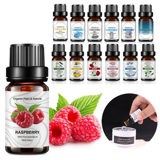 10 ml (0.34 fl oz) Mango & Pineapple Fragrance Oil for Diffuser, DIY Soap and Candle Making - Natural Plant-Based Blend
