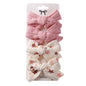 4Pcs Baby Bows Hair Clips Cotton Linen Hairpins for Girls