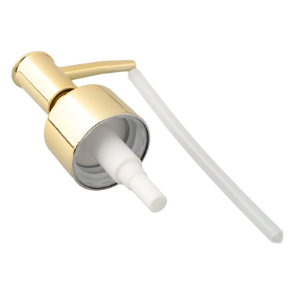 28/400 Thread Reusable Soap Dispenser Pump Head Brushed Finish Replacement for Kitchen & Bathroom Bottles