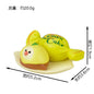 ZAKKA Cute Drinking Cat Figuines Shiba Inu Soak In The Bath Resin Model Pomelo Tree Fairy Garden Home Desktop Decoration gifts